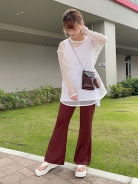 WEGOさん（レディース・156cm）の夏コーディネート