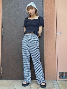 WEGOさん（レディース・157cm）の夏コーディネート