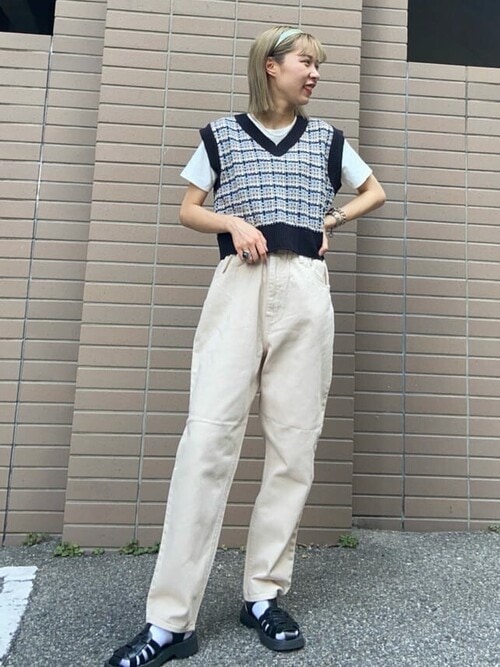 Wego Wego Staff Wegoのベストを使ったコーディネート Wear