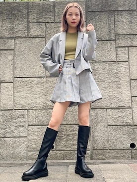 WEGOさん（レディース・157cm）の秋コーディネート