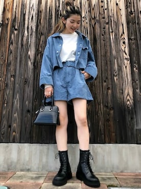 WEGOさん（レディース・160cm）の秋コーディネート