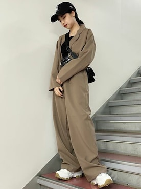 WEGOさん(レディース・154cm)の秋コーディネート