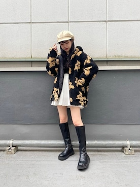「WC（ダブル シー）のアイテム（ブルゾン）」を使った、WEGOさん（レディース・154cm）の秋コーディネート