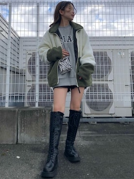 「WEGO（ウィゴー）のWEGO/ワイドカチューシャ（カチューシャ）」を使った、WEGOさん（レディース・160cm）の秋コーディネート