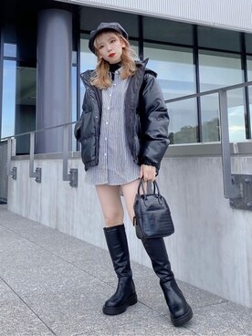 WEGOさん（レディース・150cm）の冬コーディネート