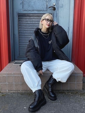 WEGOさん（レディース・156cm）の冬コーディネート