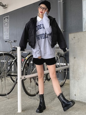 WEGOさん（レディース・156cm）の冬コーディネート