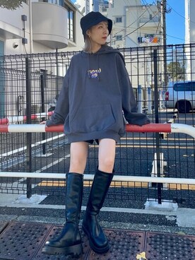 WEGOさん（レディース・157cm）の冬コーディネート