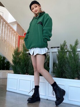 WEGOさん（レディース・156cm）の冬コーディネート