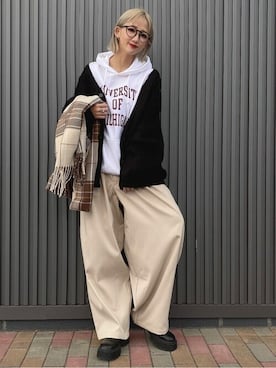 WEGOさん（レディース・156cm）の冬コーディネート