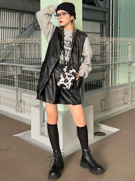 WEGOさん（レディース・160cm）の冬コーディネート