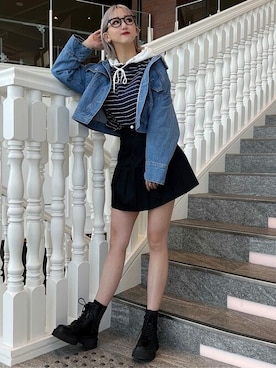 WEGOさん（レディース・156cm）の冬コーディネート