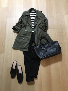 「ZARA（ザラ）のアイテム（バッグ）」を使った、mirukuさん（レディース・157cm）の春コーディネート