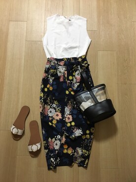 mirukuさん（レディース・157cm）の夏コーディネート