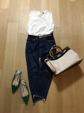 mirukuさん（レディース・157cm）の夏コーディネート