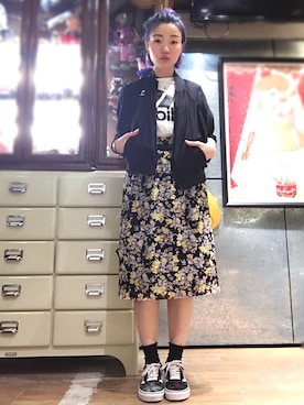 「アイテム（ピアス（両耳用））」を使った、elppaKさん（レディース・161cm・30代）の夏コーディネート