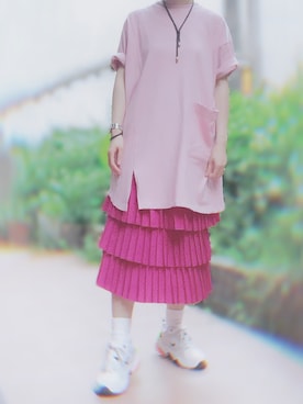 elppaKさん（レディース・160cm）の夏コーディネート