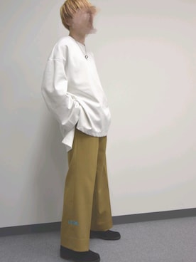 「NOISE MAKER（ノイズメーカー）のアイテム（パンツ）」を使った、くらくんさん（メンズ・164cm）の冬コーディネート