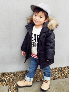 アキラさん（キッズ・80cm）の冬コーディネート