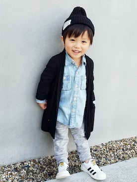 アキラさん（キッズ・90cm）の春コーディネート