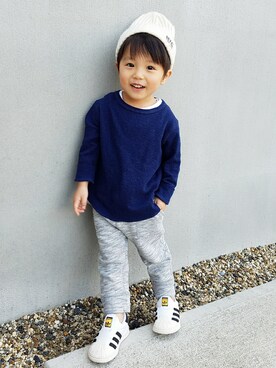 アキラさん（キッズ・90cm）の春コーディネート