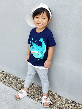 アキラさん（キッズ・90cm）の夏コーディネート