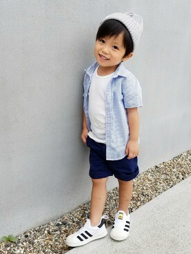 アキラさん（キッズ・90cm）の夏コーディネート