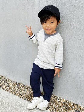 アキラさん（キッズ・90cm）の秋コーディネート
