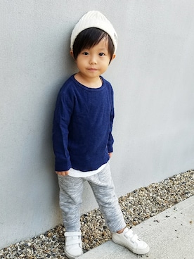 アキラさん（キッズ・90cm）の秋コーディネート