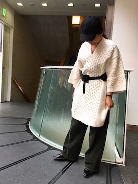 「uncut bound」｜「アイテム（ブーツ）」を使った、kuboさん（レディース・162cm）の秋コーディネート