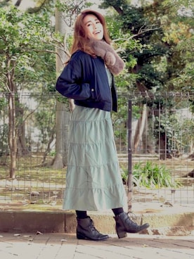 「アイリナ」｜ i.rina_lovelymommyさん（レディース・162cm）の冬コーディネート