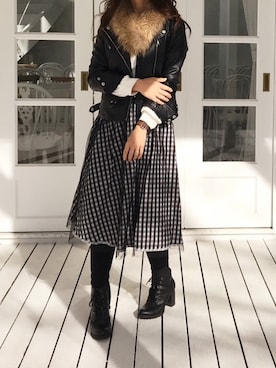 「アイリナ」｜ i.rina_lovelymommyさん（レディース・162cm）の冬コーディネート