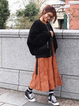 「アイリナ」｜ i.rina_lovelymommyさん（レディース・162cm）の冬コーディネート
