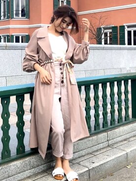 「アイリナ」｜ i.rina_lovelymommyさん（レディース・162cm）の春コーディネート
