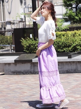 「アイリナ」｜ i.rina_lovelymommyさん（レディース・162cm）の春コーディネート