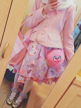 「アビーちゃん」｜Rinoさん（レディース・164cm）の冬コーディネート