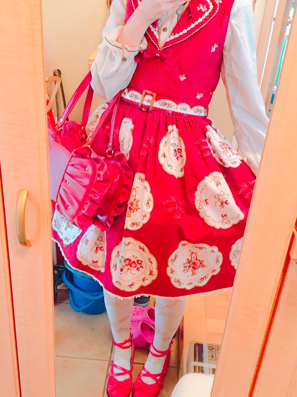 Rino｜Innocent Worldのジャンパースカートを使ったコーディネート - WEAR