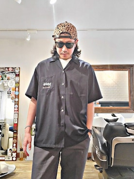 「Captains Helm（キャプテンズヘルム）のアイテム」を使った、CARLOさん（メンズ・180cm）の夏コーディネート