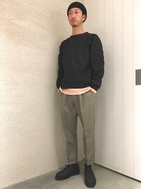 「Saturdays NYC（サタデーズ ニューヨークシティ ）のアイテム（その他アウター）」を使った、RYOJIさん（メンズ・174cm）の春コーディネート