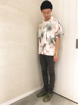 「テンセル」｜RYOJIさん（メンズ・174cm）の夏コーディネート