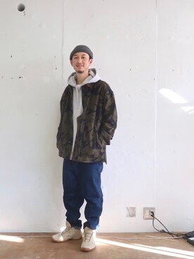 「Saturdays NYC（サタデーズ ニューヨークシティ ）のアイテム（その他アウター）」を使った、RYOJIさん（メンズ・174cm）の春コーディネート