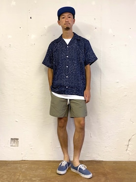 「テンセル」｜RYOJIさん（メンズ・174cm）の夏コーディネート