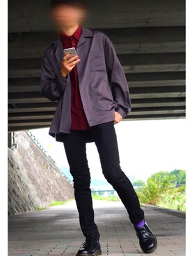 りたさん（メンズ・170cm）の秋コーディネート