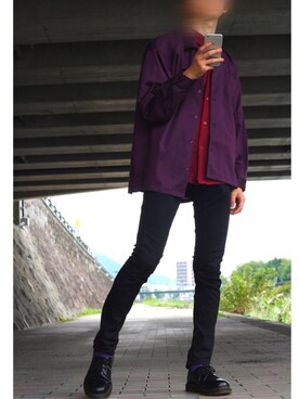 りたさん（メンズ・170cm）の秋コーディネート