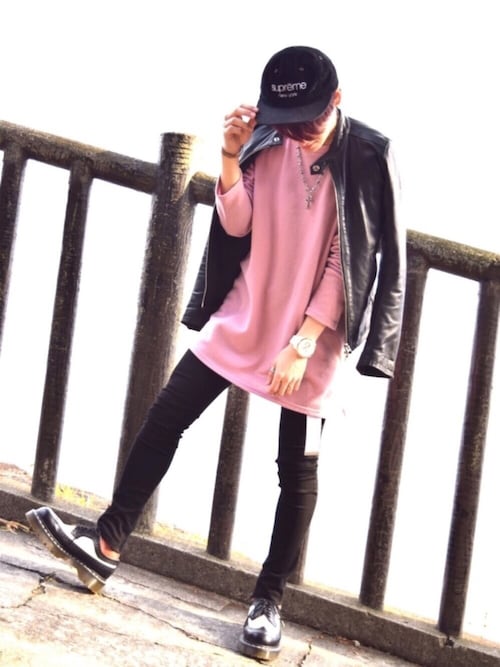 たけぞー Supreme のキャップを使ったコーディネート Wear