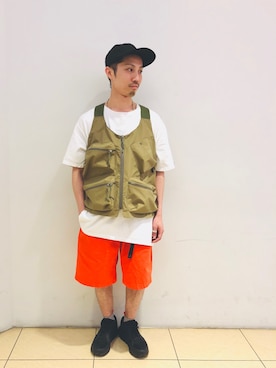 「COMFY（コンフィー）のアイテム（ジャケット/アウター）」を使った、SAKAZAKIさん（メンズ・167cm）の春コーディネート