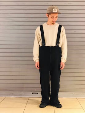 「gilet（ジレ）のアイテム」を使った、SAKAZAKIさん（メンズ・167cm）の秋コーディネート