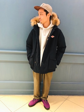 SAKAZAKIさん（メンズ・167cm）の冬コーディネート