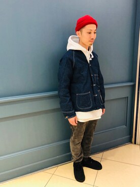 SAKAZAKIさん（メンズ・167cm）の冬コーディネート