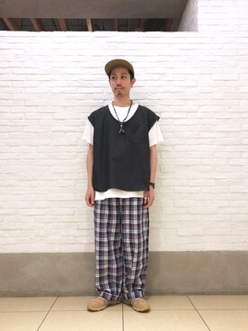 SAKAZAKIさん（メンズ・167cm）の春コーディネート